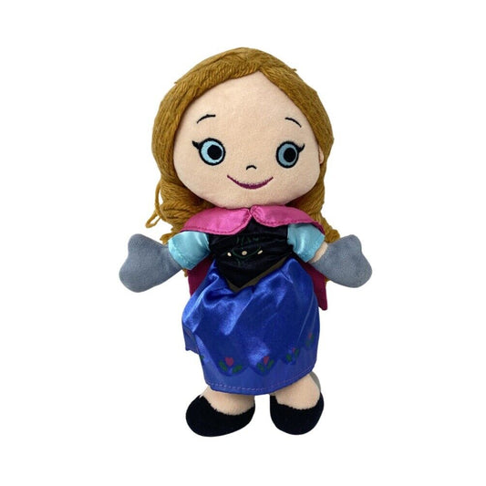 Disney Parks Stuffed Plush Anna Frozen Princess Ragdoll 9 Inch Cloth Doll - Vintage