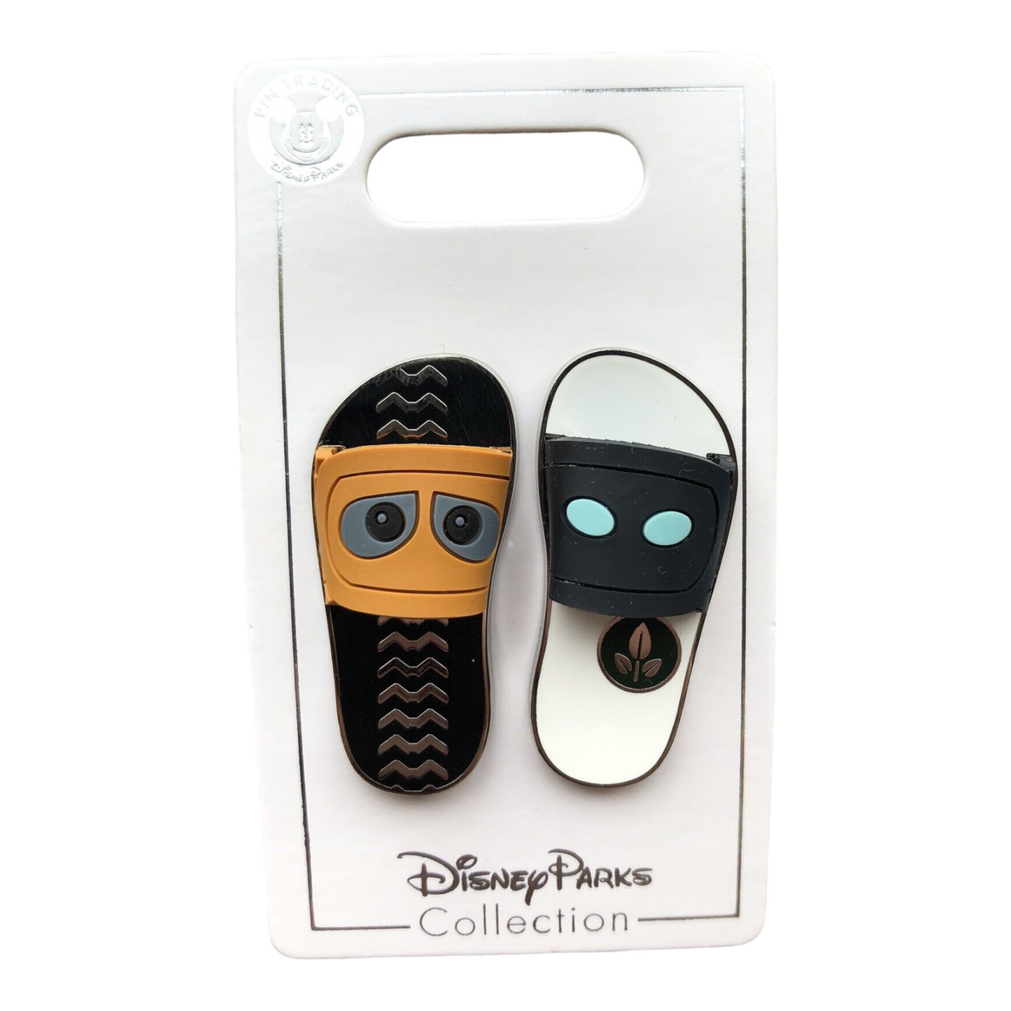 Wall-E and Eve Flip Flop Pin Set