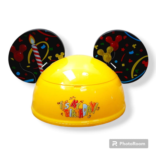 It's My Birthday Ear Hat Mickey Mouse Ice Cream Sundae Bowl Disneyland Earhat