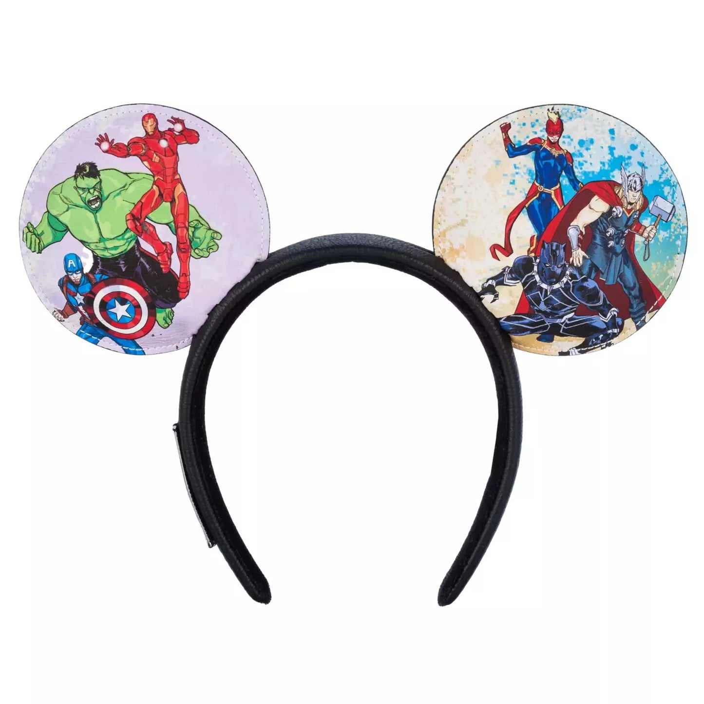 Hulk Ironman Thor Captain Marvel Avengers 2024 Loungefly Ears Headband