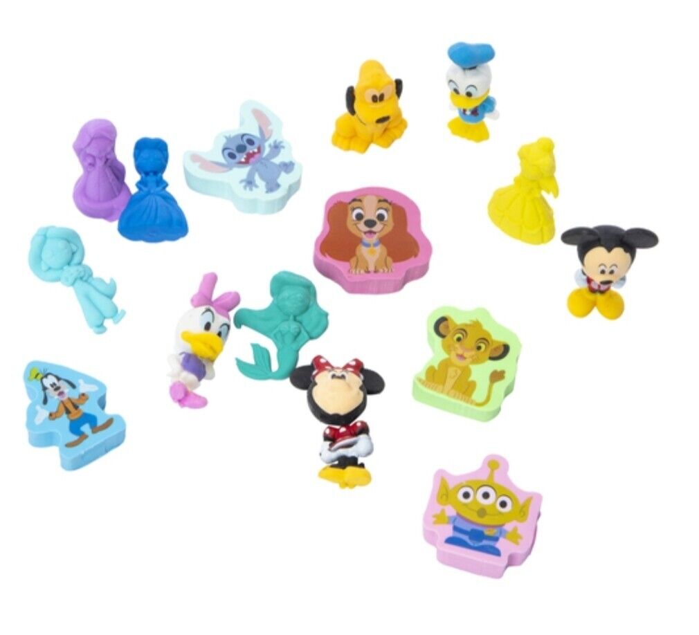 Disney100 Eraser Set 15-Count