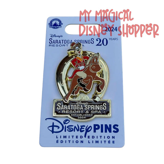 Saratoga Springs 20th Anniversary Limited Edition Pin