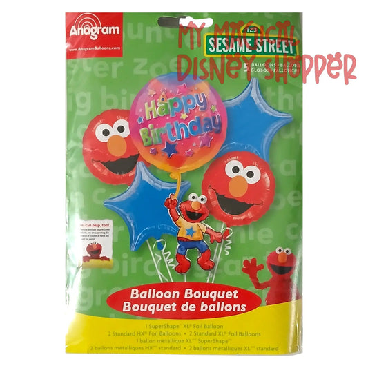 Sesame Street 5 Piece Balloon Bouquet