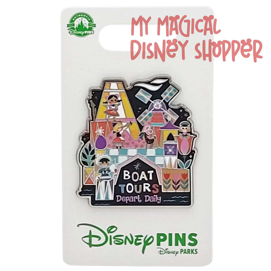 Disney Parks It's A Small World Boat Tours Depart Daily Pin