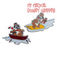 Skiing Chip 'n' Dale Pin Set - Christmas Collection