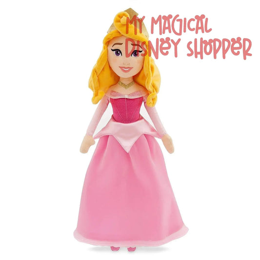 Sleeping Beauty Aurora Pink Soft Plush - Vintage