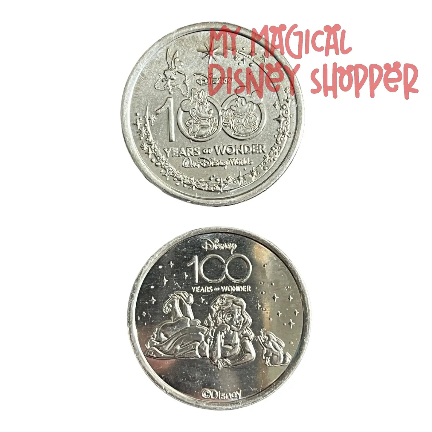 Snow White Disney 100 Silver Medallion