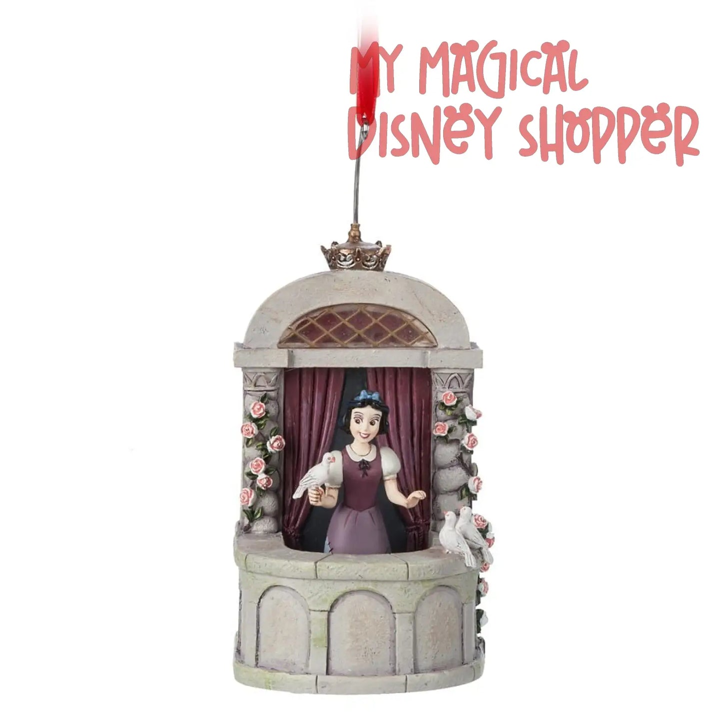 Snow White Musical Living Magic Sketchbook Ornament