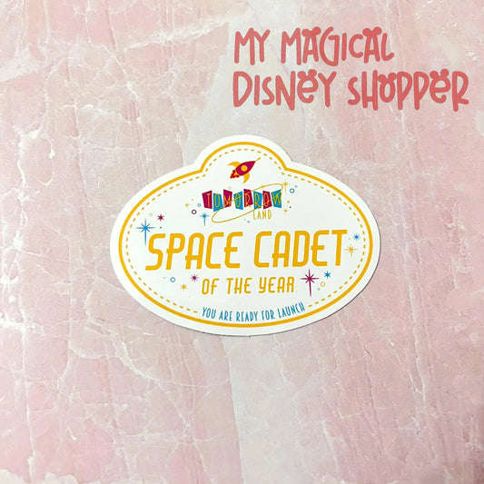 Space Cadet Waterproof Sticker