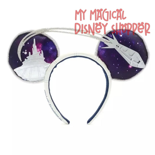 Space Mountain 50th Disney Ear Headband - Mickey Mouse The Main Attraction