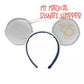 Space Mountain 50th Disney Ear Headband - Mickey Mouse The Main Attraction