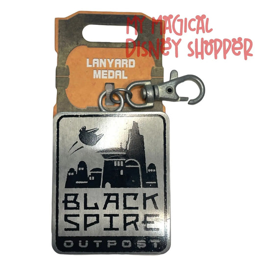 Star Wars Galaxy's Edge Black Spire Outpost Lanyard Medal