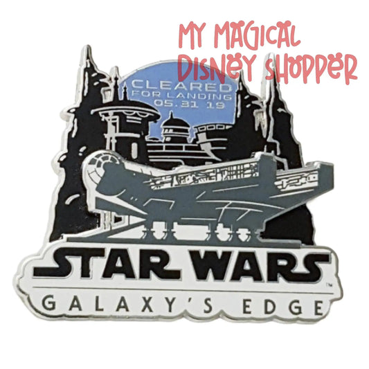 Star Wars Galaxy's Edge Cleared For Landing Pin - Limited Edition