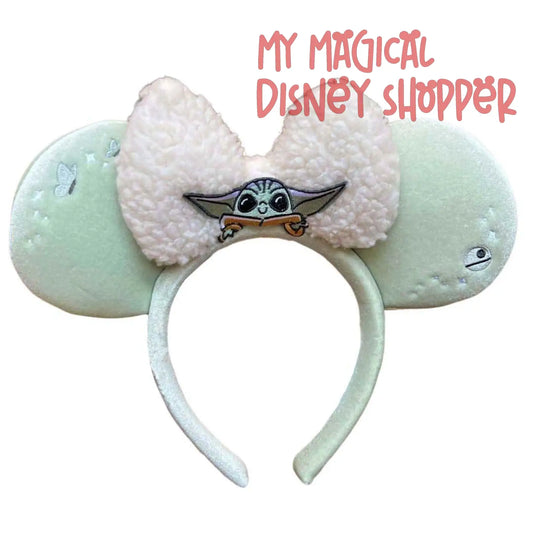 Star Wars Grogu Disney Minnie Ear Headband