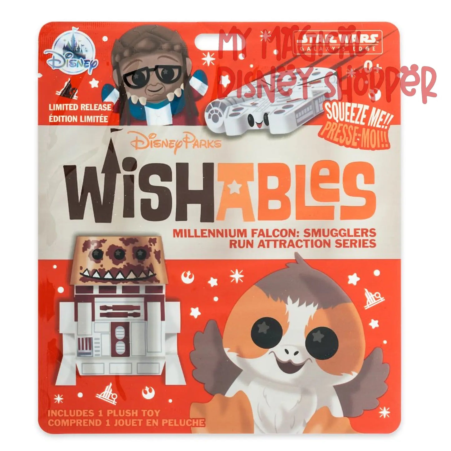 Star Wars Millennium Falcon: Smugglers Run Blind Bag Disney Wishables Plush