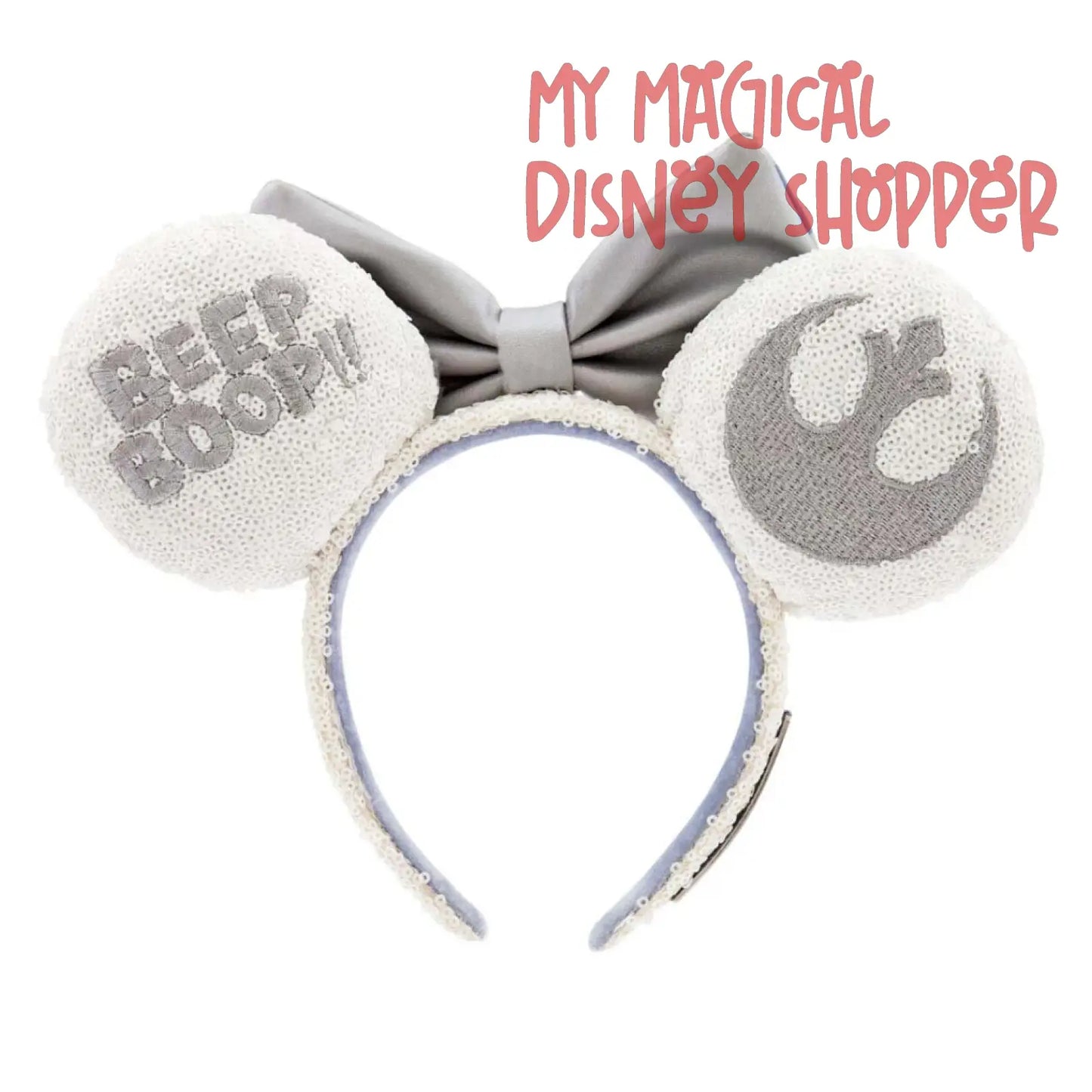 Star Wars R2-D2 Beep Boop Loungefly Disney Minnie Ear Headband