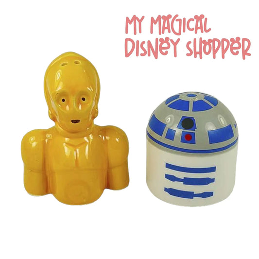 Star Wars R2-D2 & C3-PO Salt & Pepper Shakers