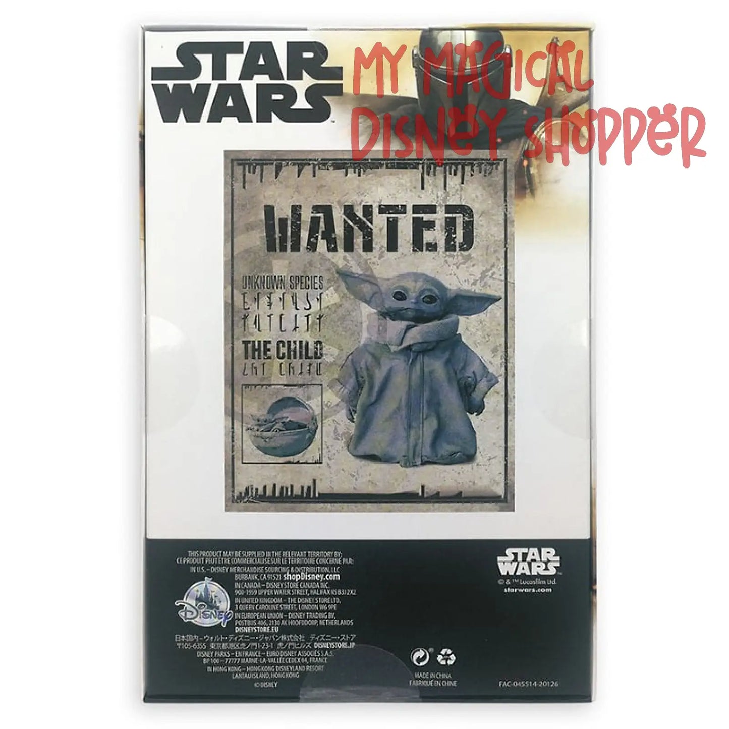 Star Wars - The Mandalorian - The Child - Wanted Poster Disney Puzzle