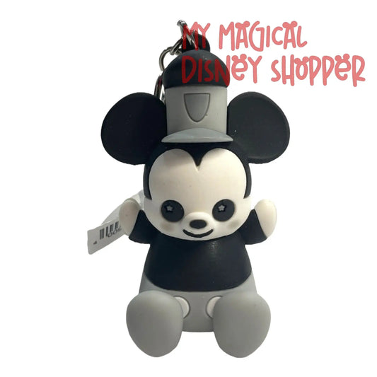 Steamboat Willie Wishables Keychain