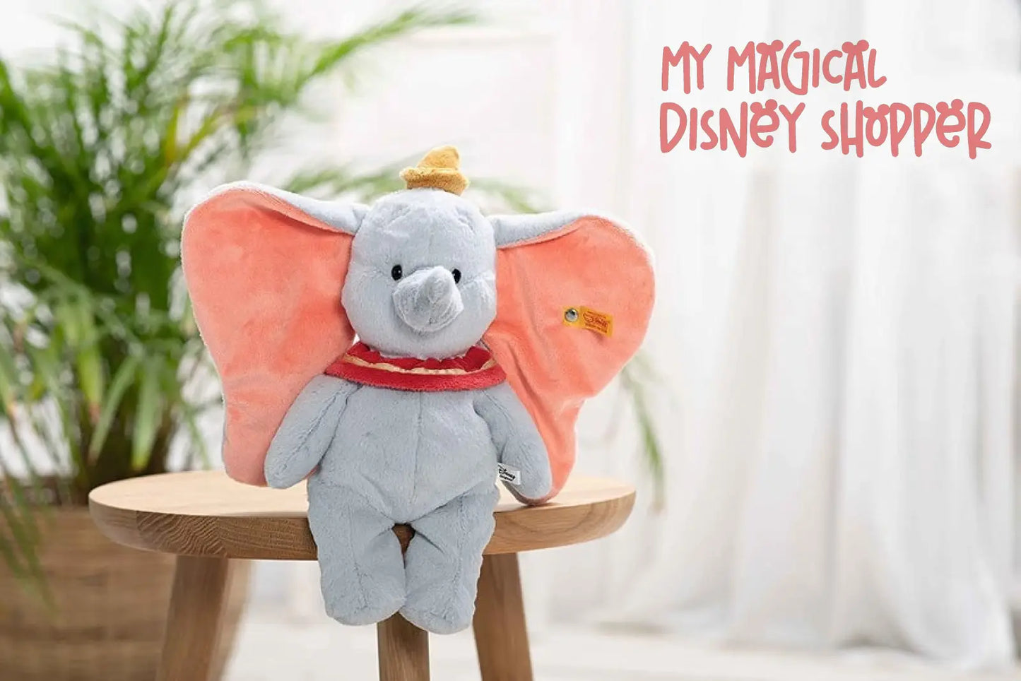 Steiff Dumbo Friends Disney Originals Dumbo Plush - Germany Pavilion
