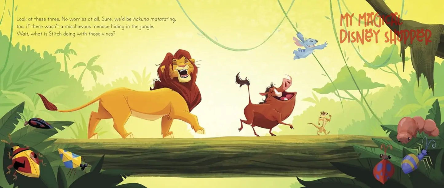 Stitch Crashes Disney Hardcover Picture Book