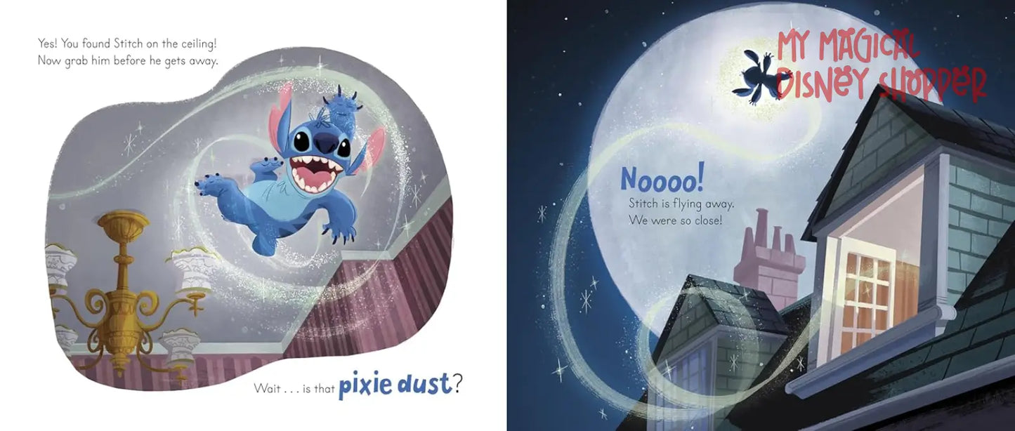 Stitch Crashes Disney Hardcover Picture Book