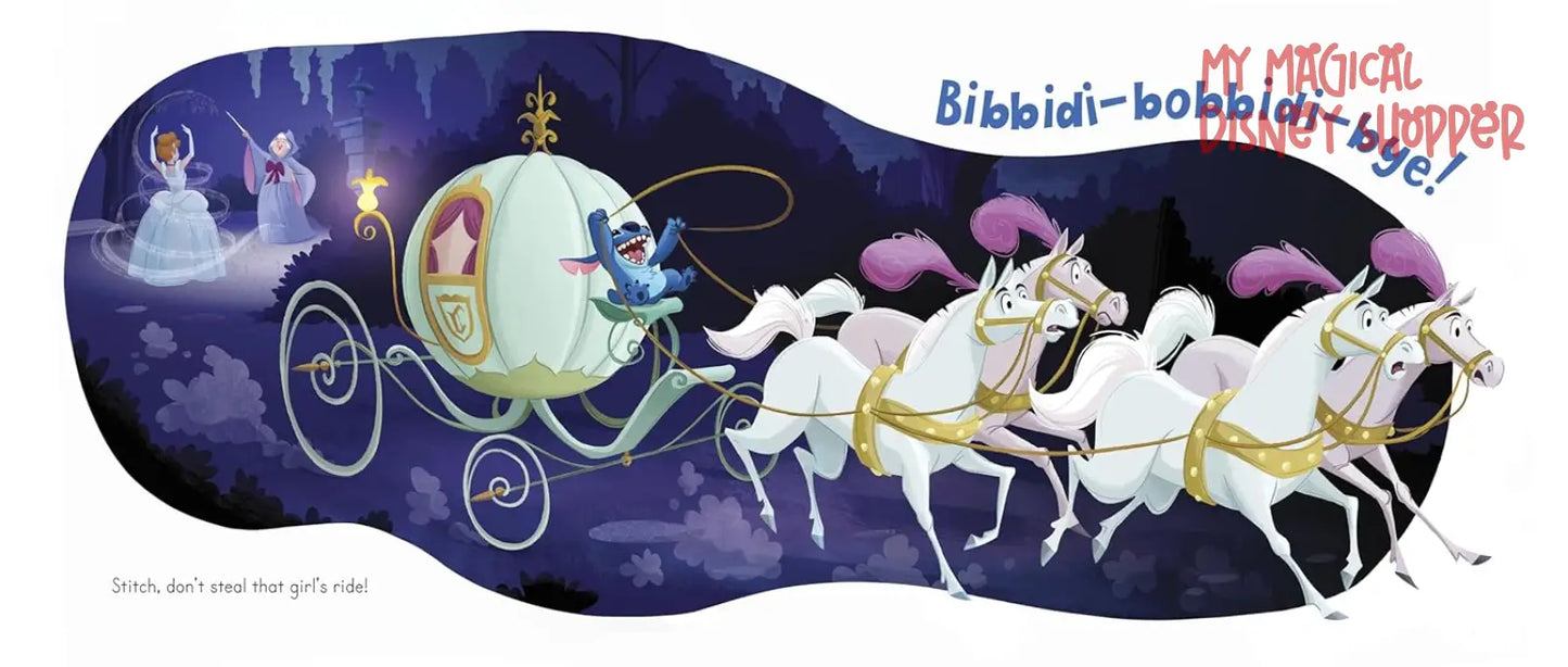 Stitch Crashes Disney Hardcover Picture Book