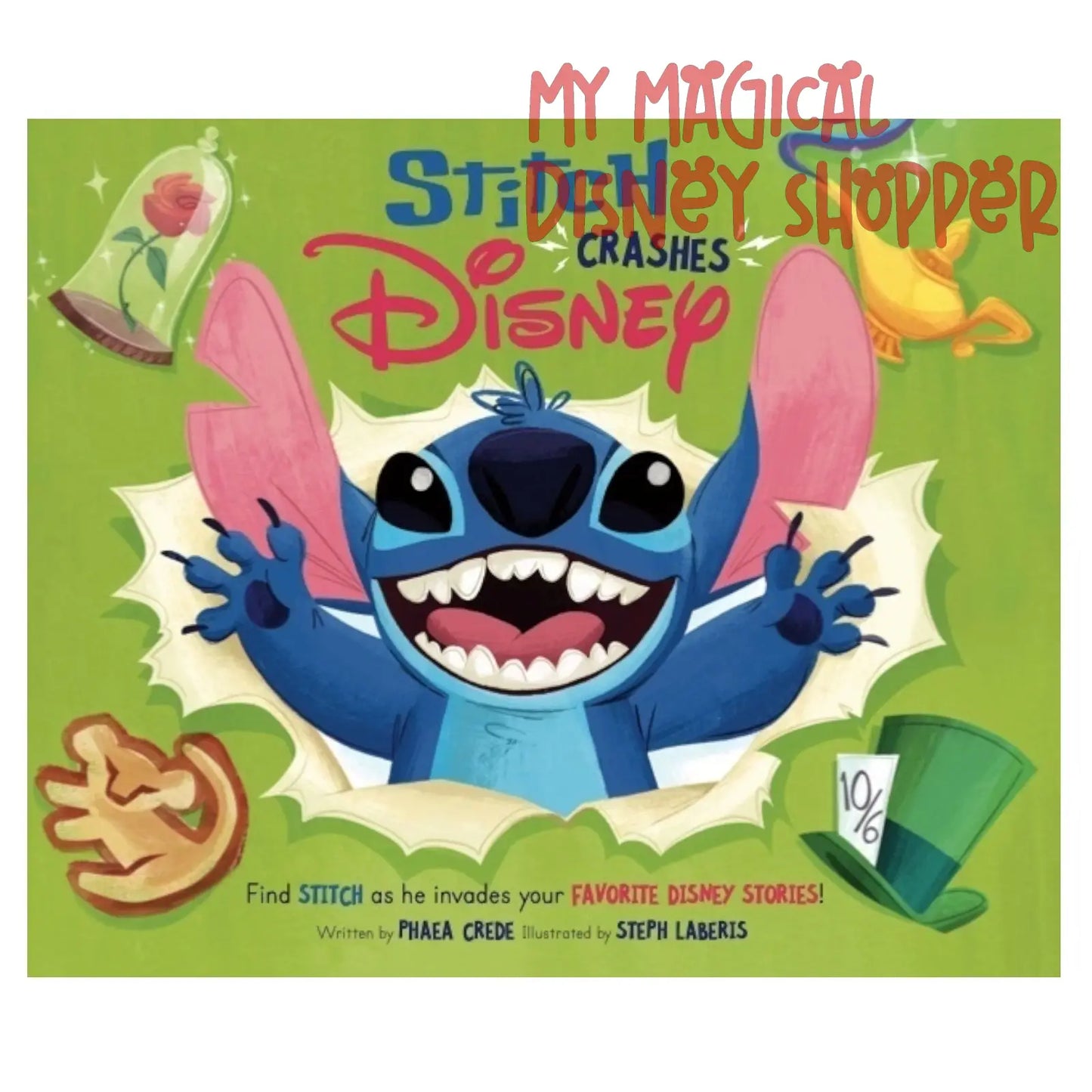 Stitch Crashes Disney Hardcover Picture Book