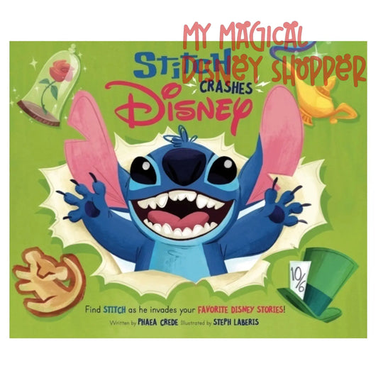 Stitch Crashes Disney Hardcover Picture Book