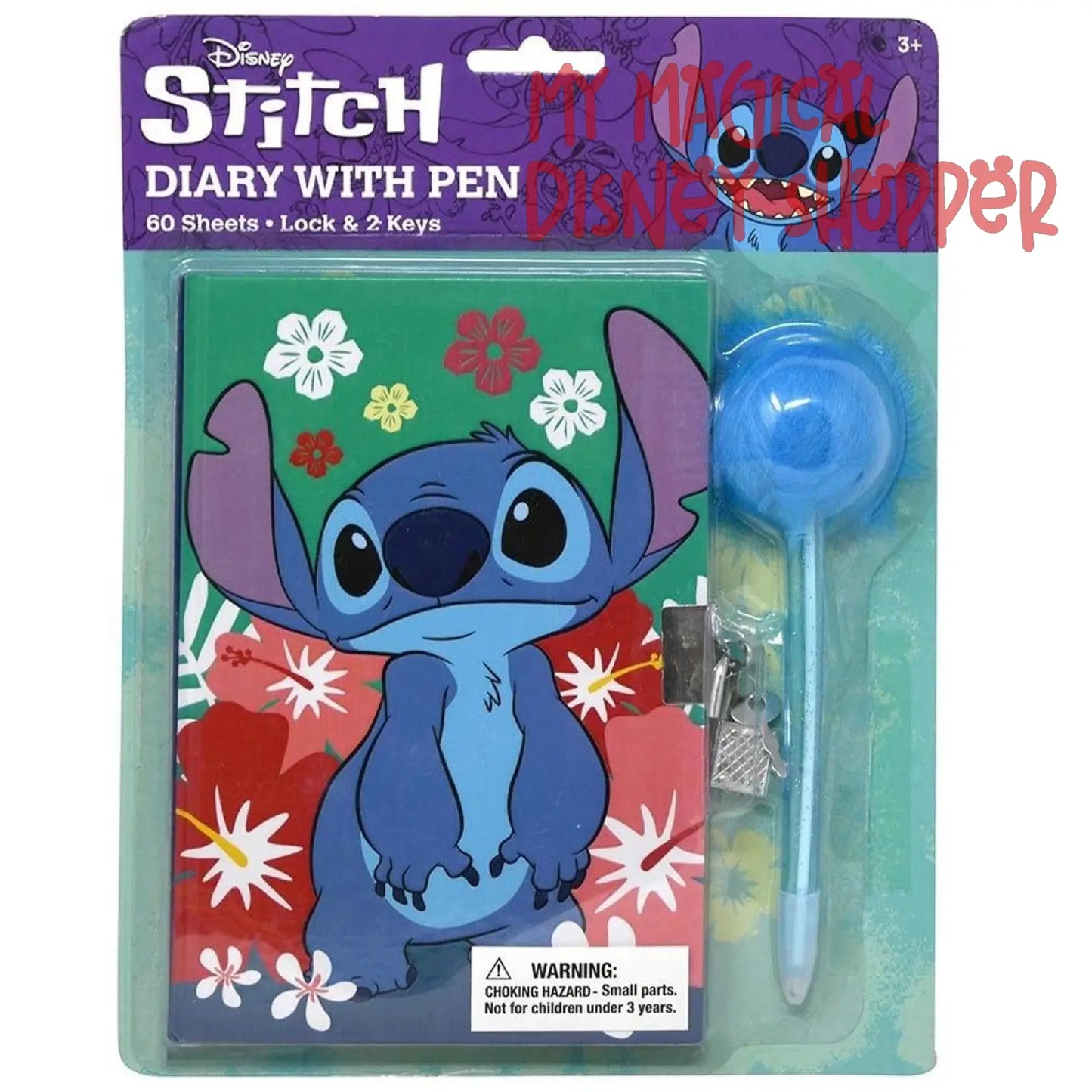 Stitch Diary with Pom Pen