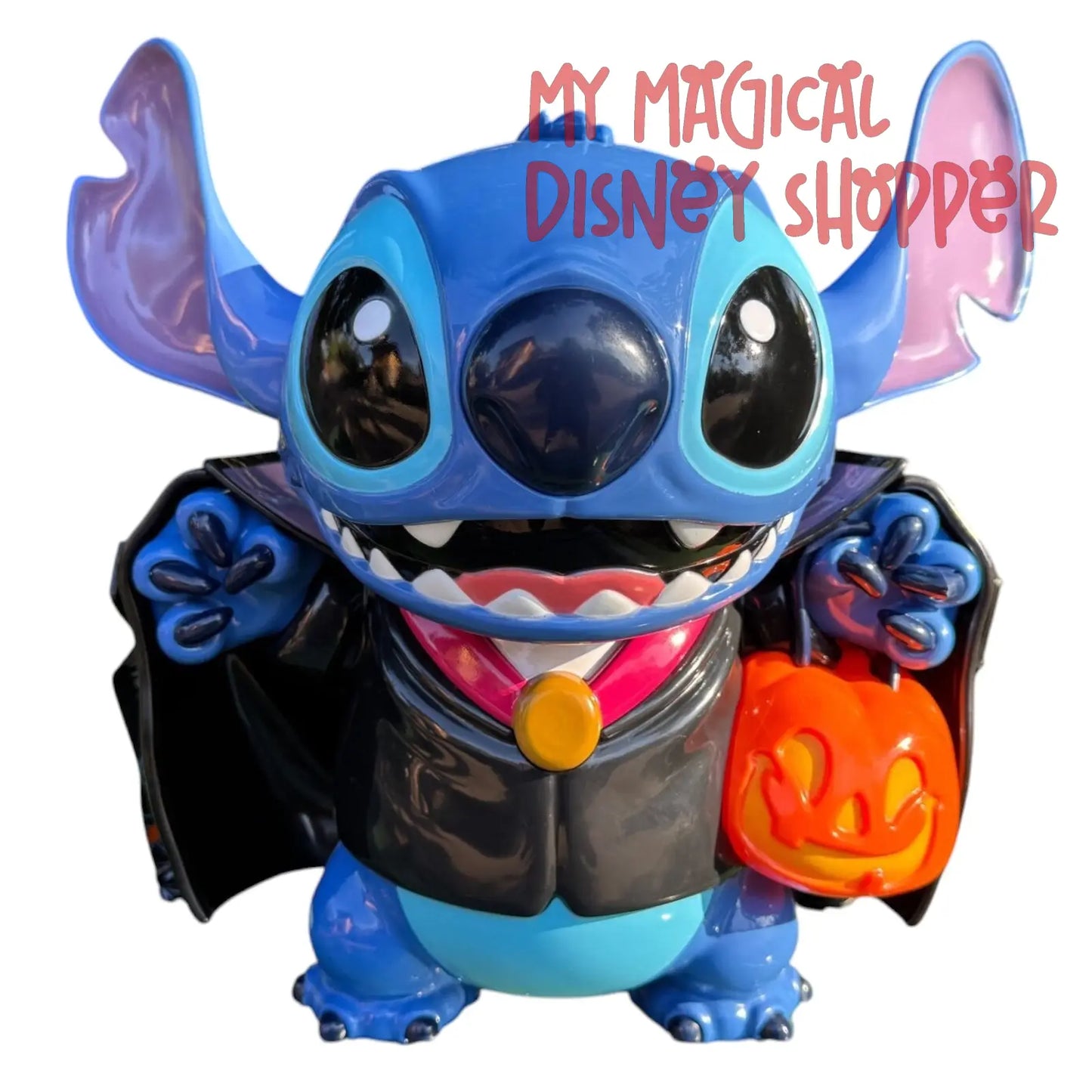 Stitch Halloween Vampire Popcorn Bucket – Disney Parks Exclusive