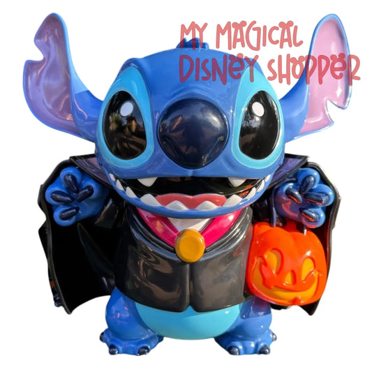 Stitch Halloween Vampire Popcorn Bucket – Disney Parks Exclusive