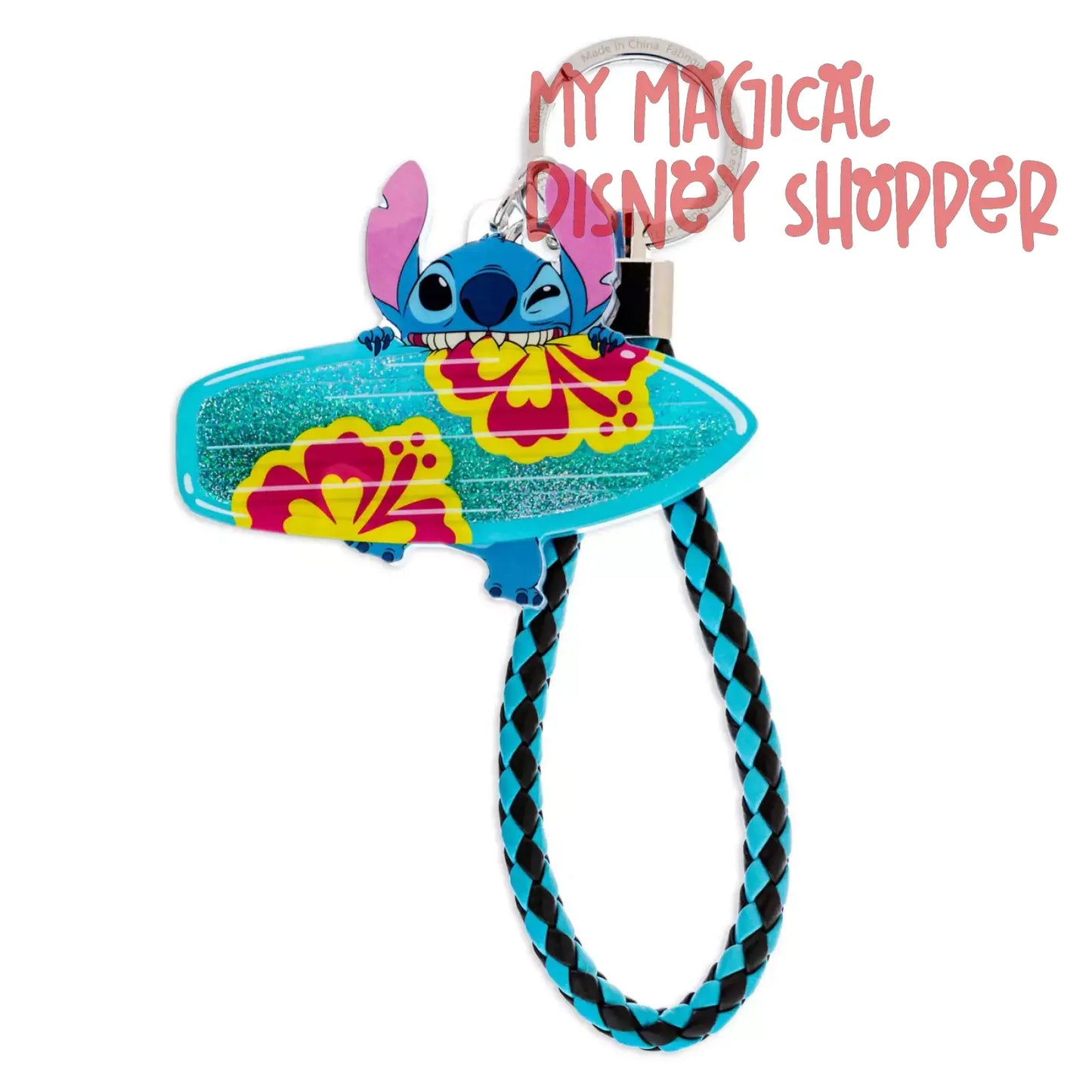Stitch Wristlet Keychain, Lilo & Stitch