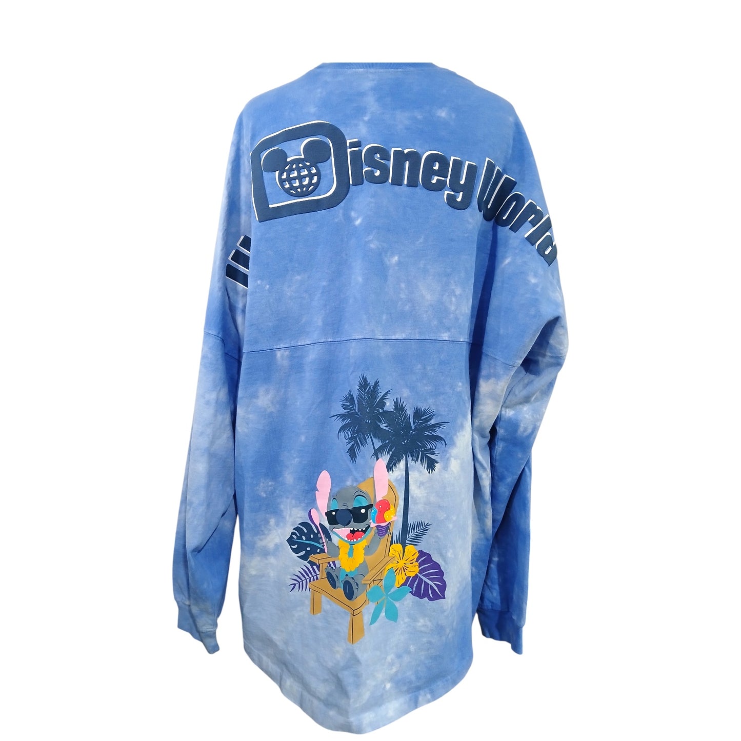 Disney Stitch Hawaiian Aloha Spirit Jersey – Size 2XL 🌺👽💙✨