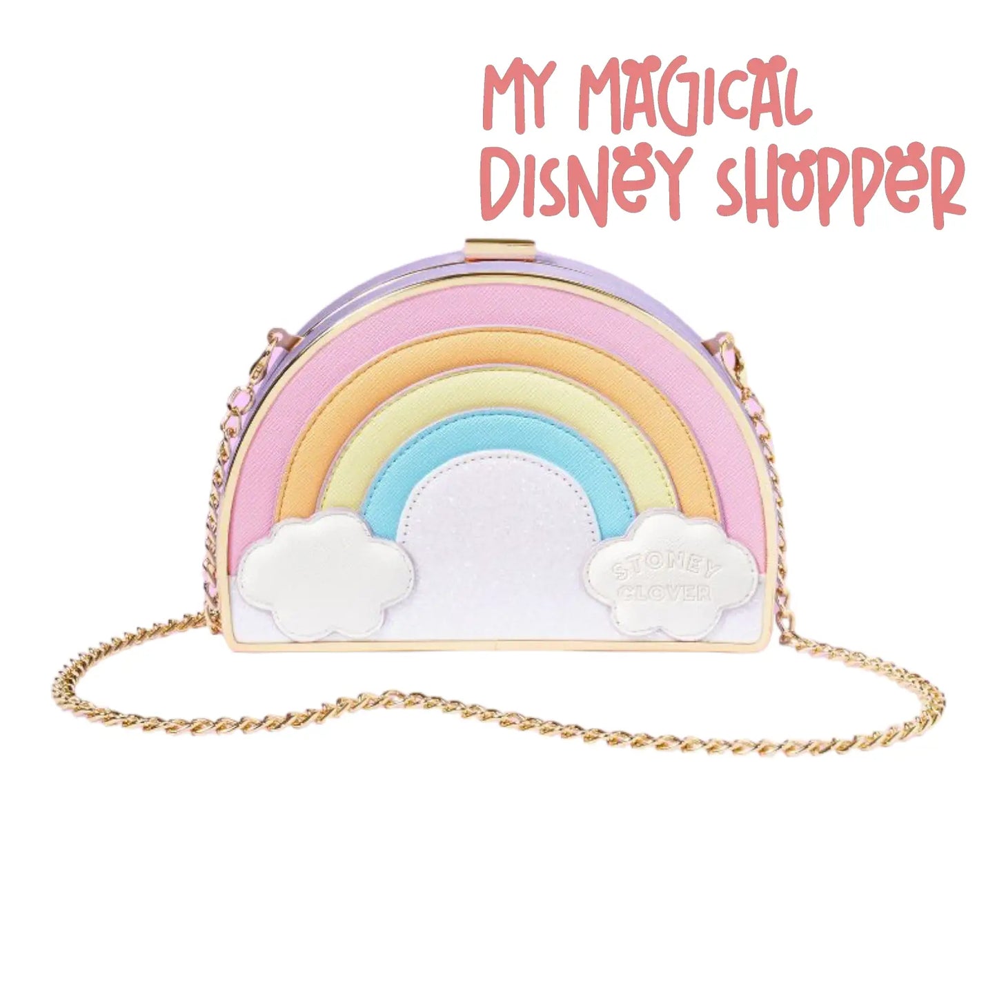 Stoney Clover Lane Rainbow Crossbody Purse