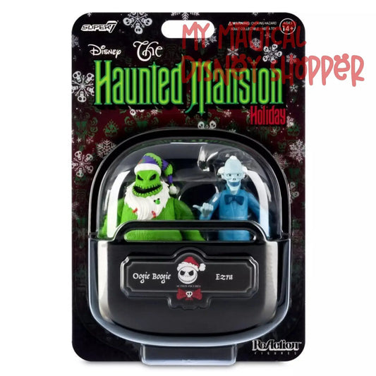 Super7 Disney The Haunted Mansion Holiday Oogie Boogie & Ezra Figure
