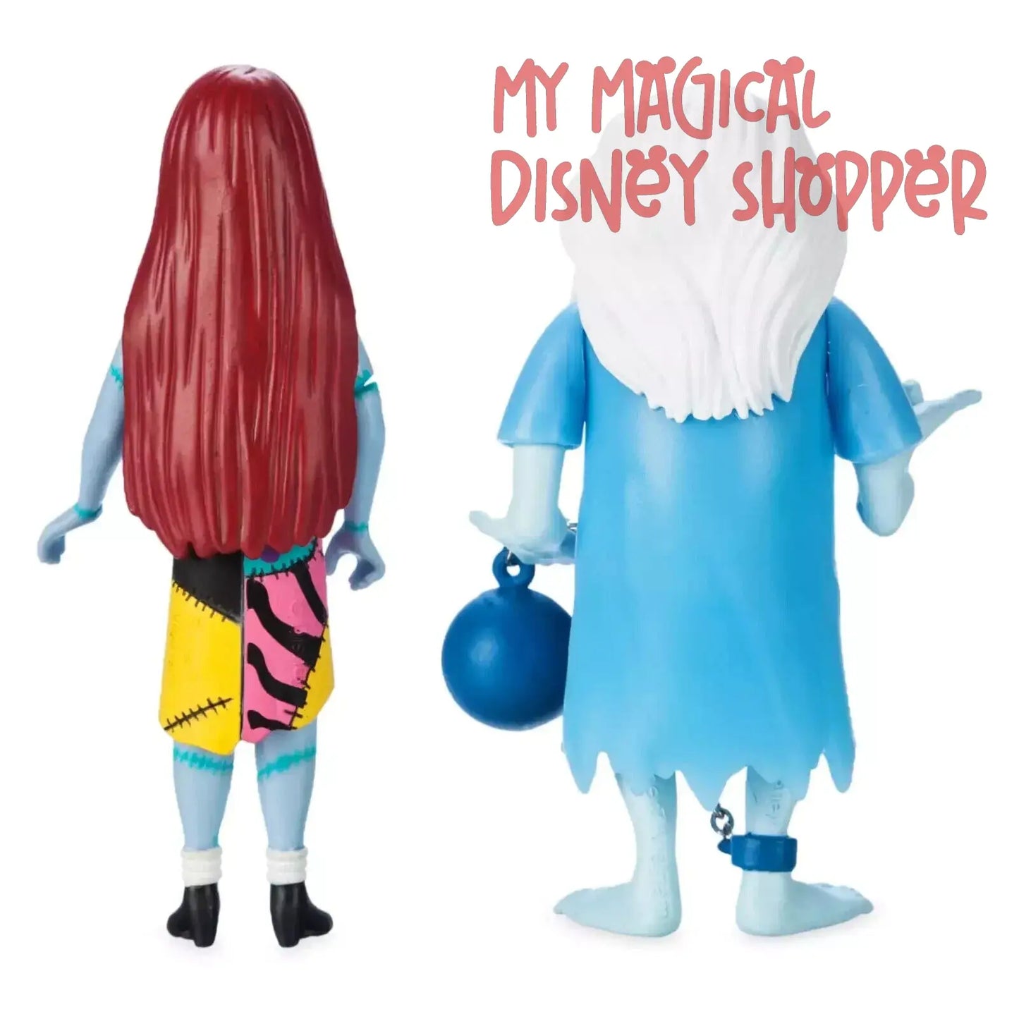 Super7 Disney The Haunted Mansion Holiday Sally & Gus Action Figure Set