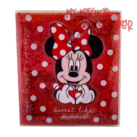 Sweet Like Minnie Disney Autograph and Photo Book - Glitter Filled
