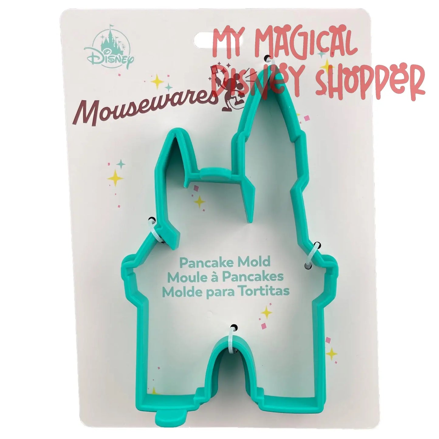 Teal Castle Icon Disney Pancake Mold