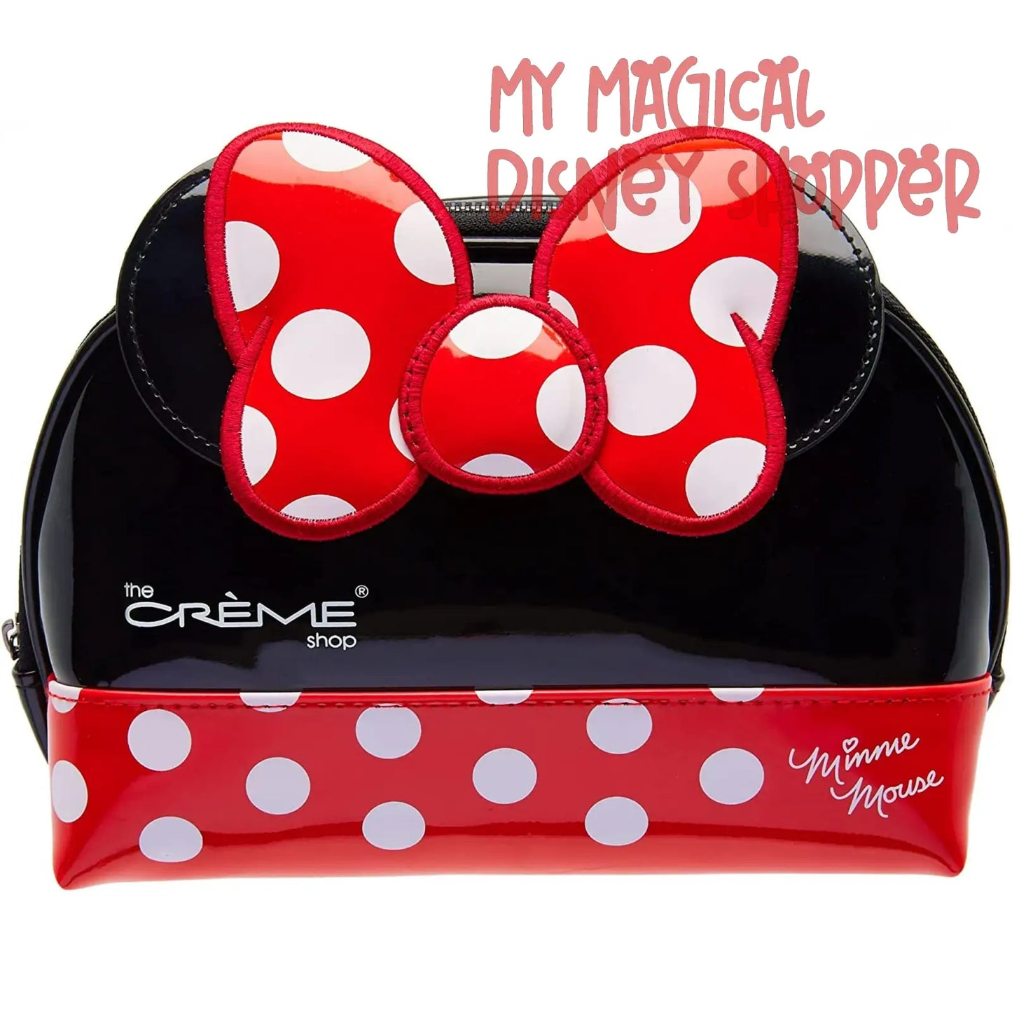 The Crème Shop x Disney Minnie Mouse Red Travel Makeup Pouch
