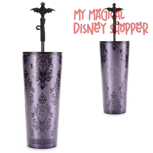The Haunted Mansion 24oz. Stainless Steel Starbucks® Tumbler with Straw