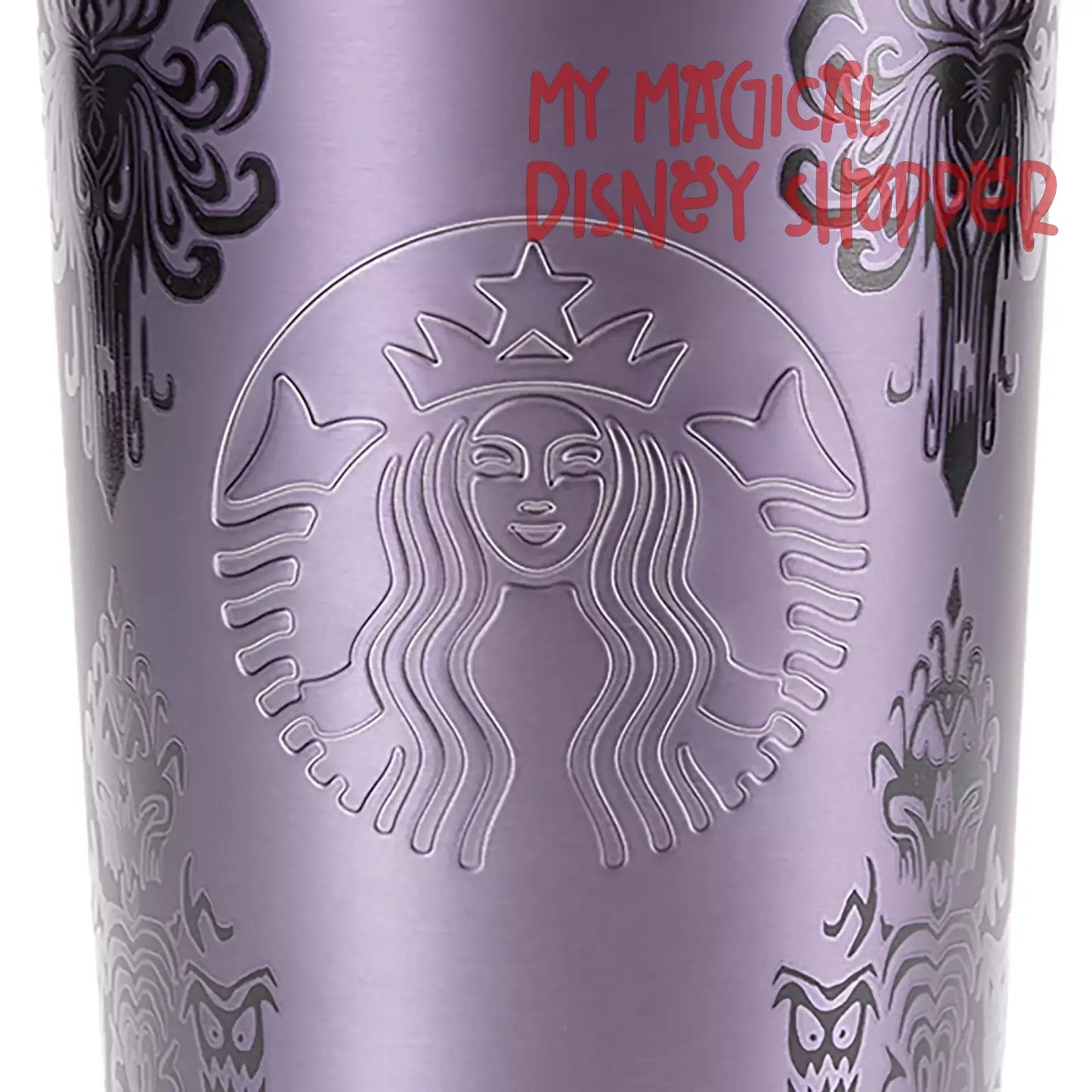 The Haunted Mansion 24oz. Stainless Steel Starbucks® Tumbler with Straw