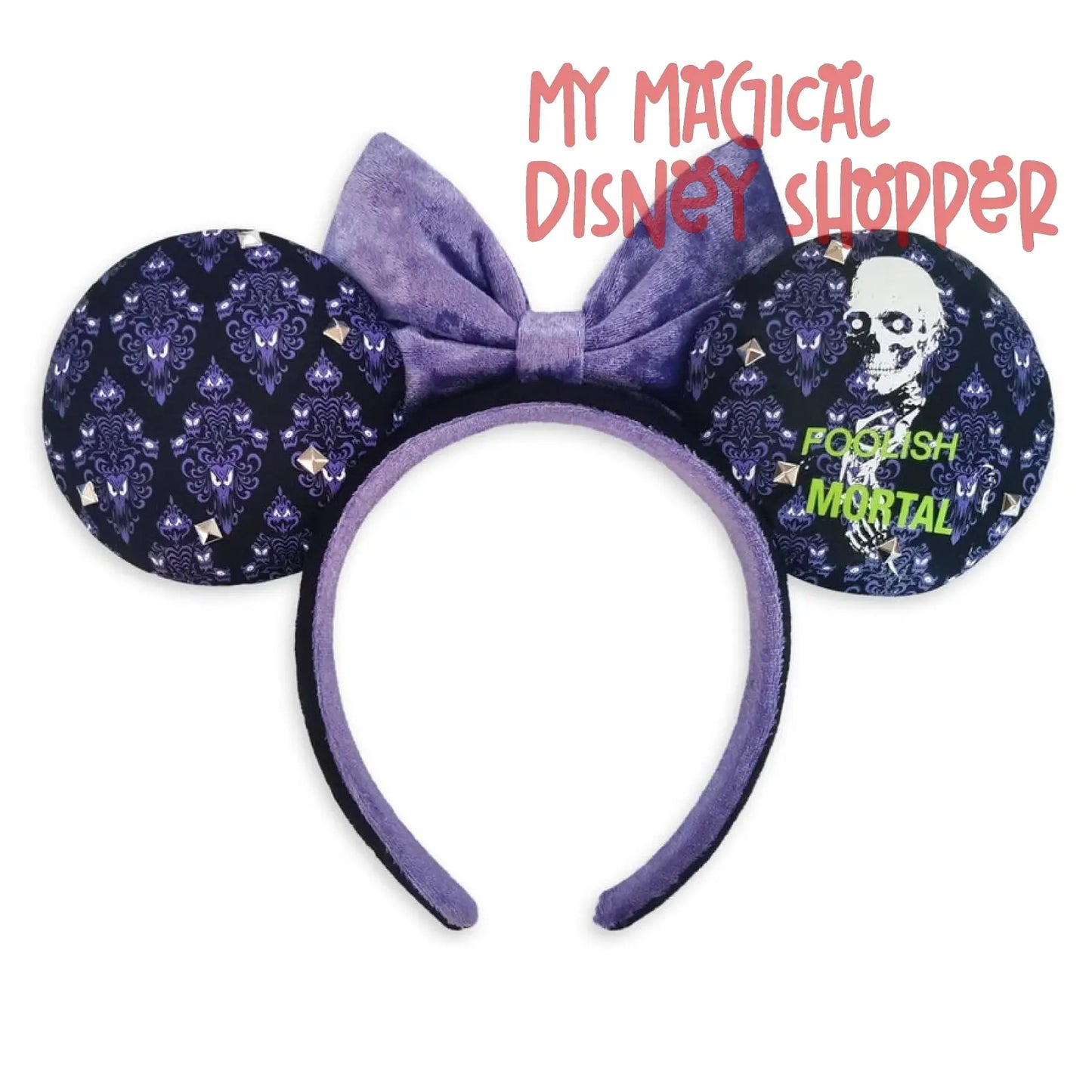 The Haunted Mansion Minnie Mouse Ear Headband for Adults by Her Universe