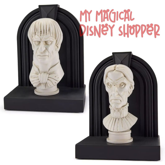 The Haunted Mansion Watchful Busts Bookends