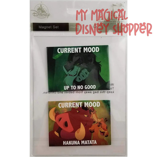 The Lion King Hakuna Matata Current Mood Magnet Set