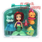 The Little Mermaid Ariel Disney Animators' Collection Mini Doll Play Set
