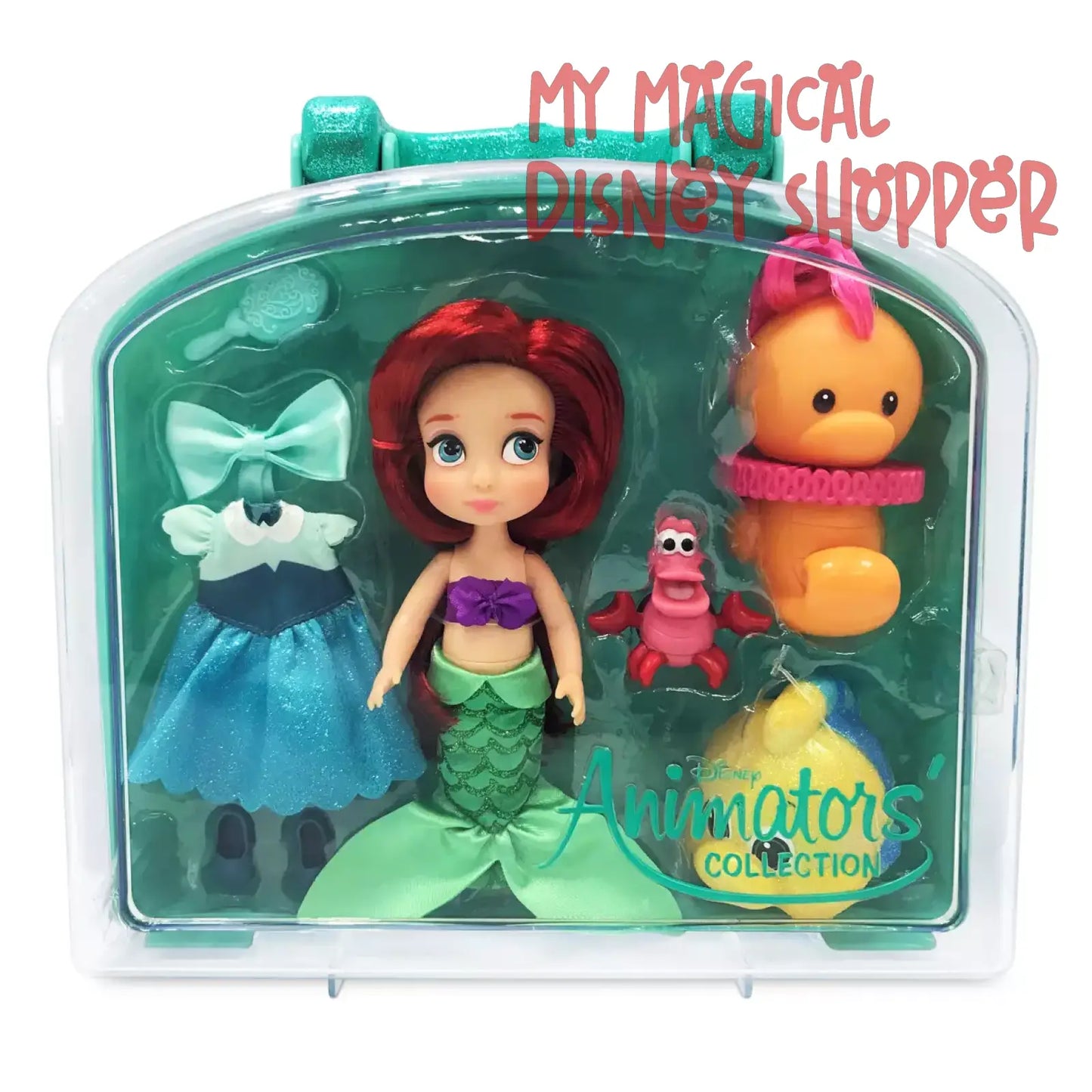 The Little Mermaid Ariel Disney Animators' Collection Mini Doll Play Set