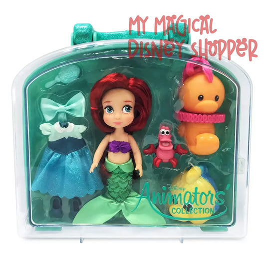 The Little Mermaid Ariel Disney Animators' Collection Mini Doll Play Set