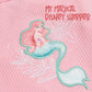 Pink The Little Mermaid Ariel Ladies Ribbed Tank Top - Womens XL