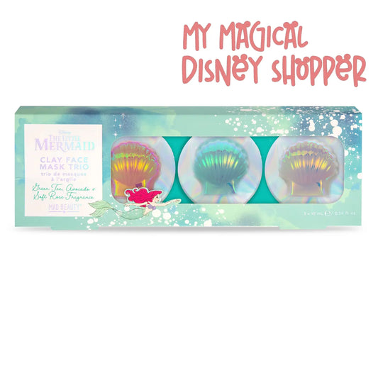 The Little Mermaid Clay Mask Trio